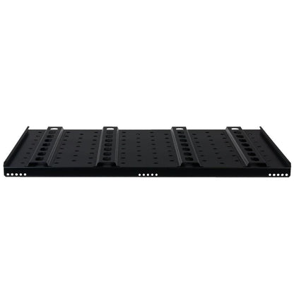 Rockstable 1 HE 19 Zoll Fachboden schwerlast, perforiert | 850mm tief