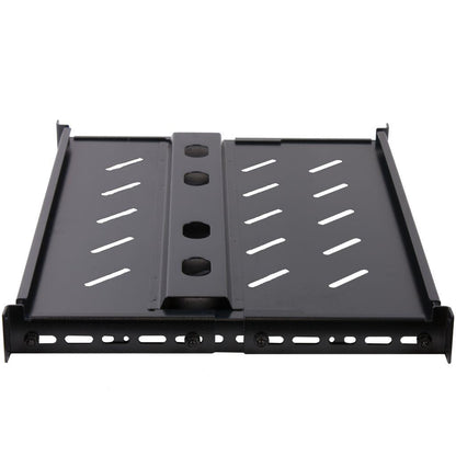 Rockstable 1 HE 19 Zoll Fachboden schwerlast, perforiert | 363mm tief