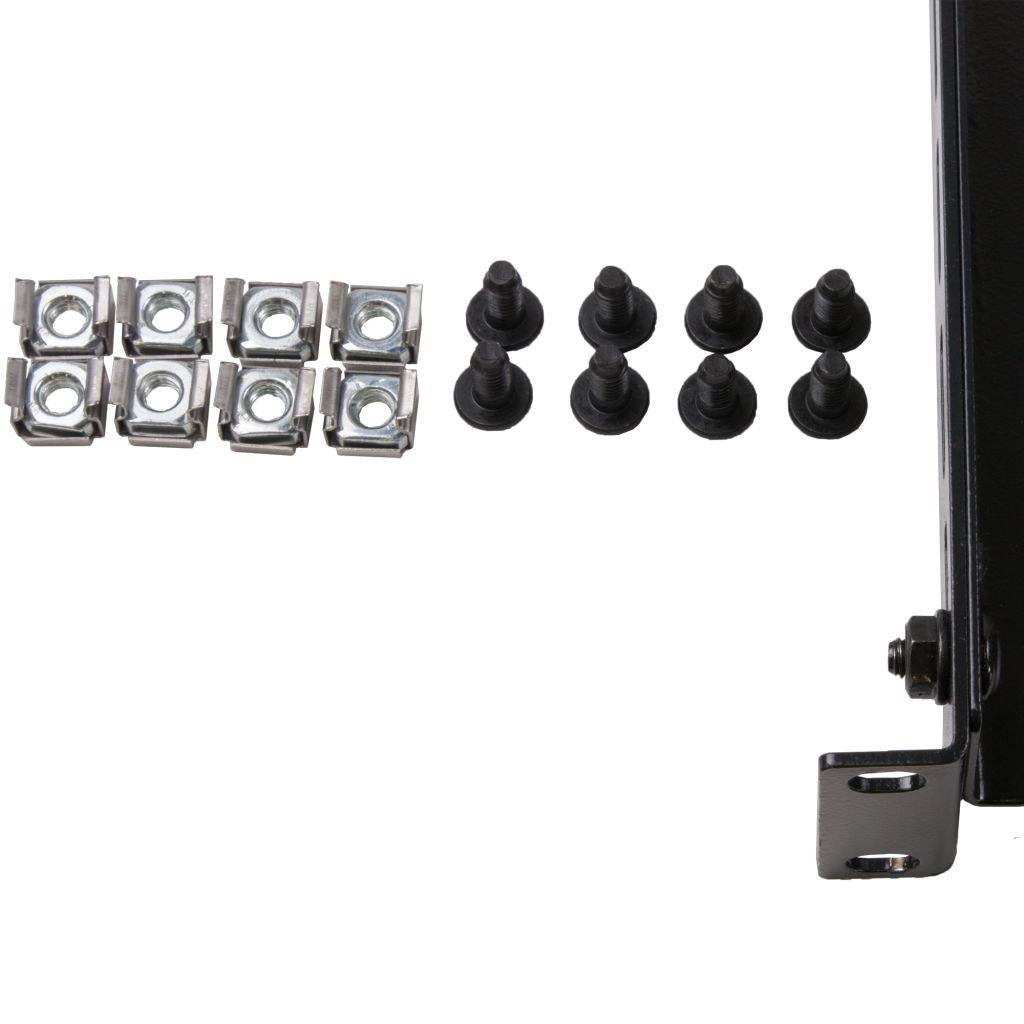 Rockstable 1 HE 19 Zoll Fachboden schwerlast, perforiert | 363mm tief