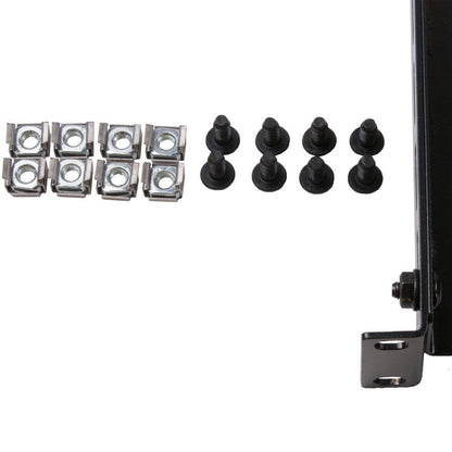 Rockstable 1 HE 19 Zoll Fachboden schwerlast, perforiert | 363mm tief