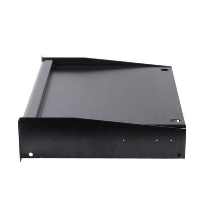 Rockstable 2 HE 19" Schublade - Schubladeneinheit - Schwarz - SPCC - Stahl - 2U - Oval - 48,3 cm (19 Zoll)