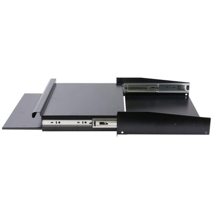 Rockstable 2 HE 19" Schublade - Schubladeneinheit - Schwarz - SPCC - Stahl - 2U - Oval - 48,3 cm (19 Zoll)
