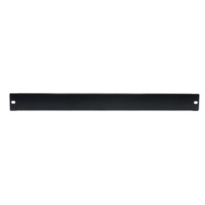 Rockstable 1 HE 19" Abdeckplatte - Regal-Abdeckung - Schwarz - SPCC - Stahl - 1U - Oval - 48,3 cm (19 Zoll)