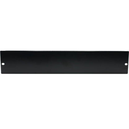 Rockstable 2 HE 19" Abdeckplatte - Regal-Abdeckung - Schwarz - SPCC - Stahl - 2U - Oval - 48,3 cm (19 Zoll)