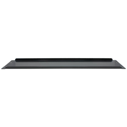Rockstable 3 HE 19" Abdeckplatte - Regal-Abdeckung - Schwarz - SPCC - Stahl - 3U - Oval - 48,3 cm (19 Zoll)