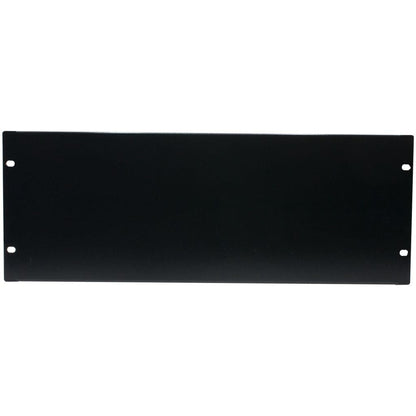 Rockstable 4 HE 19" Abdeckplatte - Regal-Abdeckung - Schwarz - SPCC - Stahl - 4U - Oval - 48,3 cm (19 Zoll)
