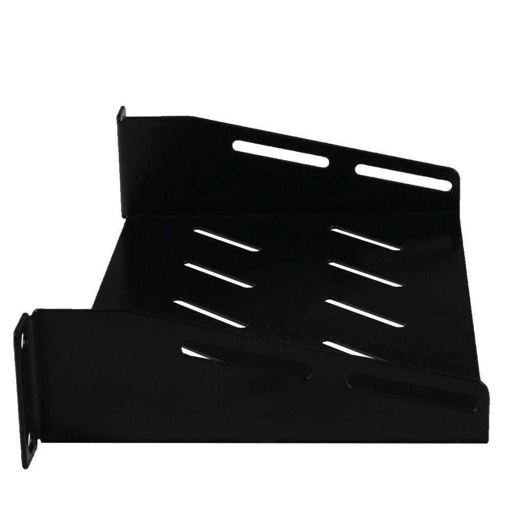 Rockstable 1 HE 10" Fachboden - Regalboden - Schwarz - SPCC - Stahl - 1U - Oval - 25,4 cm (10 Zoll)