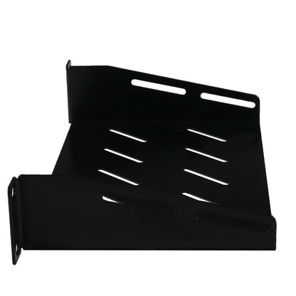 Rockstable 1 HE 10" Fachboden - Regalboden - Schwarz - SPCC - Stahl - 1U - Oval - 25,4 cm (10 Zoll)
