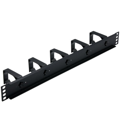 Rockstable 1 HE 19 Zoll Kabelmanagement | 5 Klemmen
