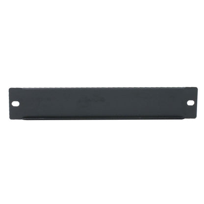 Rockstable 1 HE 10" Abdeckplatte - Regal-Abdeckung - Schwarz - SPCC - Stahl - 1U - Oval - 25,4 cm (10 Zoll)