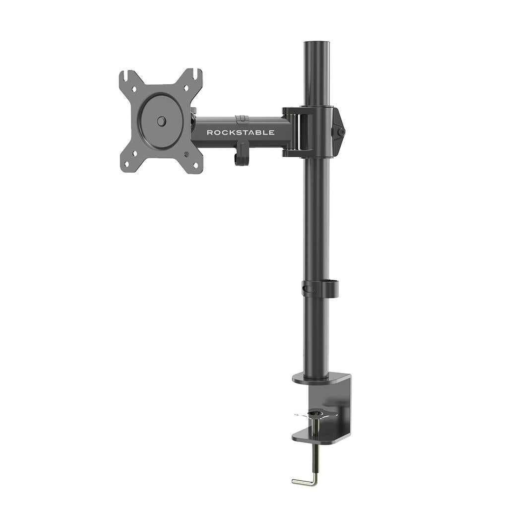 Rockstable Monitorarm | Monitorhalterung Basic für 13-32 Zoll Flat oder Curved Bildschirme