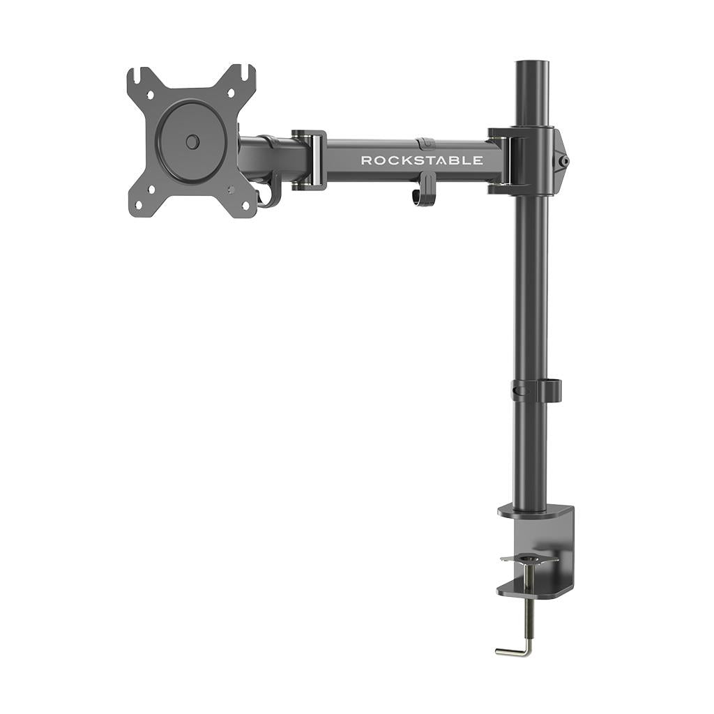 Rockstable Monitorarm | Monitorhalterung Basic für 13-32 Zoll Flat oder Curved Bildschirme