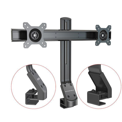 Rockstable Monitorarm | Monitorhalterung Advanced für 13-32 Zoll Flat oder Curved Bildschirme