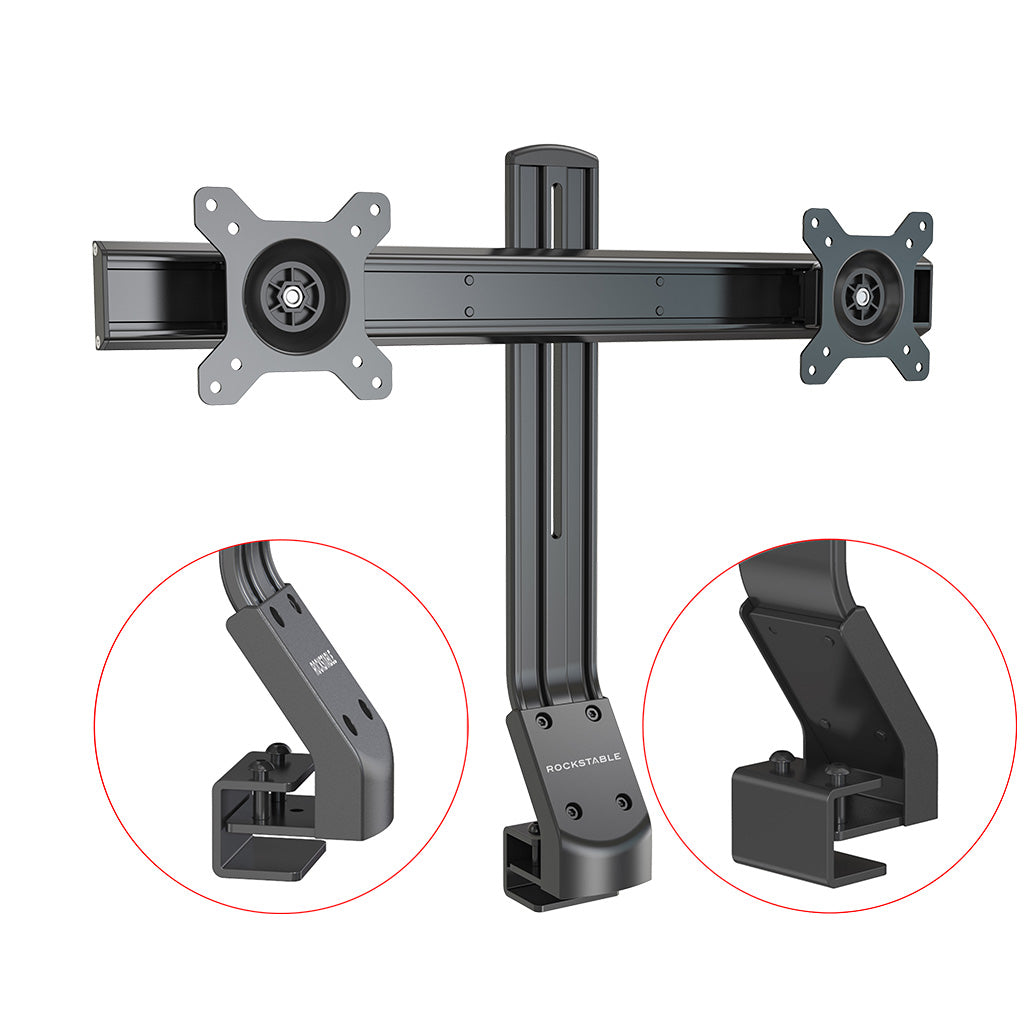 Rockstable Monitorarm | Monitorhalterung Advanced für 13-32 Zoll Flat oder Curved Bildschirme - RS-MM004 - 4260714311823