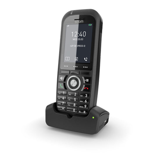 Snom M70 DECT-Telefon-Mobilteil Anrufer-Identifikation Schwarz - 4423 - 4260059582780 - Brocon Shop