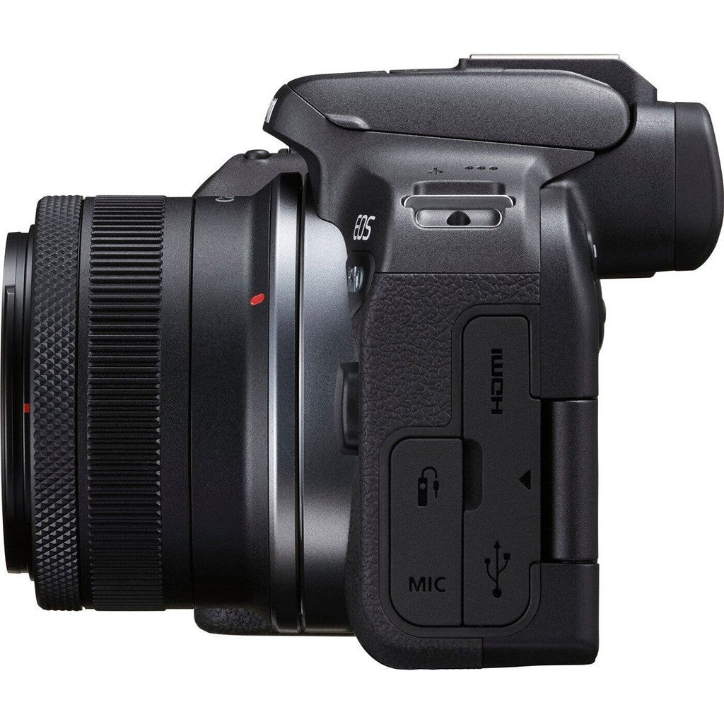 Canon EOS R10 + RF-S 18-45mm F4.5-6.3 IS STM - 24,2 MP - 6000 x 4000 Pixel - CMOS - 2,5x - 4K Ultra HD - Schwarz