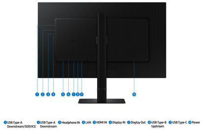 Samsung ViewFinity S6 S27D600UAU 27" LED-Monitor  Damaged Box