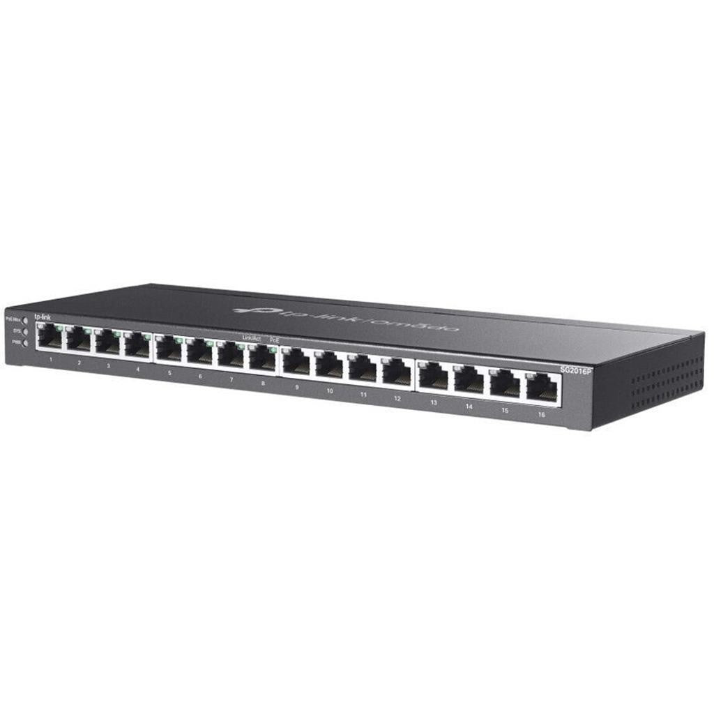 TP-LINK Switch SG2016P - Switch - 1 Gbps