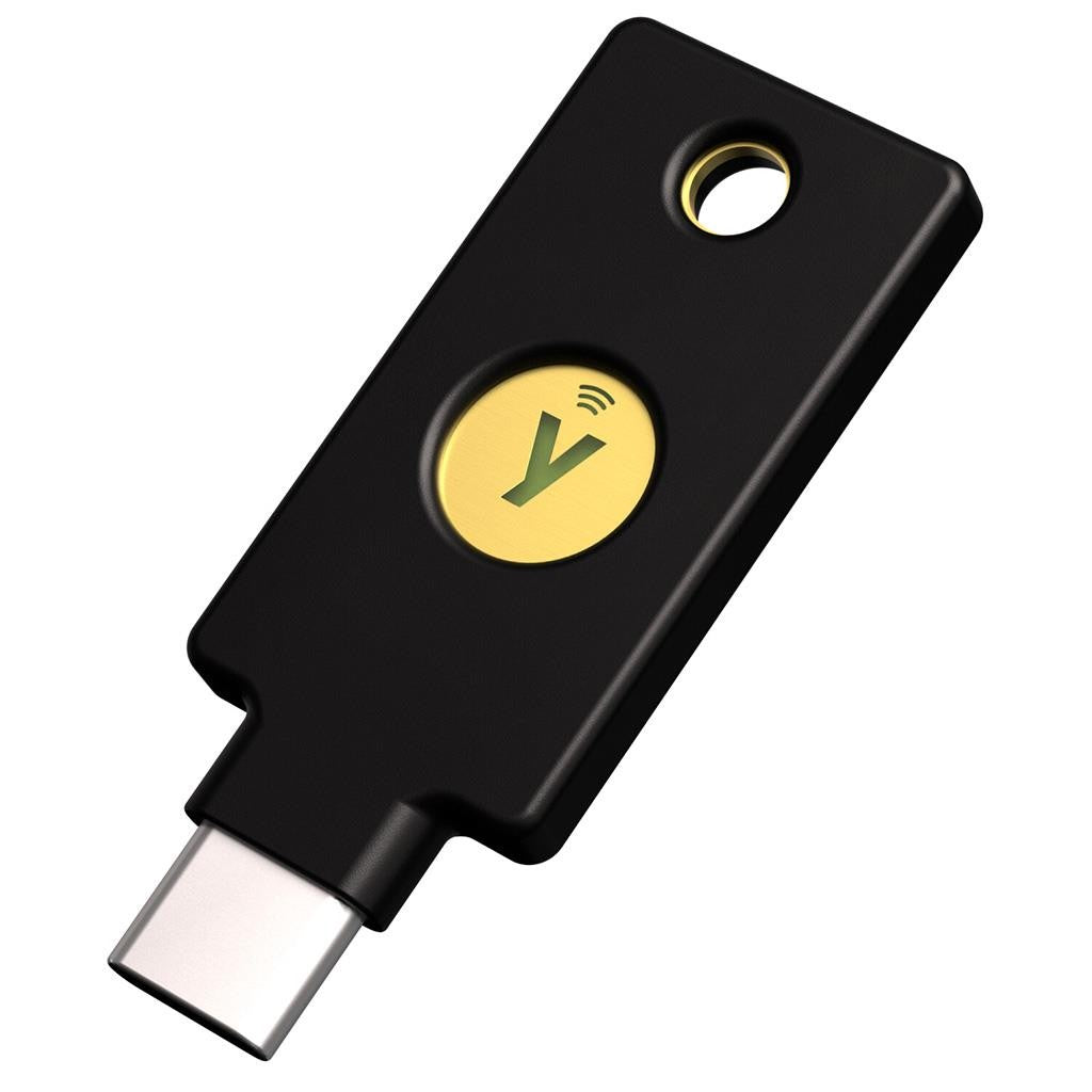 YUBICO Security Key - Windows 10 - Mac OS - Android - Blau - USB-C - FIDO 2 Certified - FIDO Universal 2nd Factor (U2F) Certified