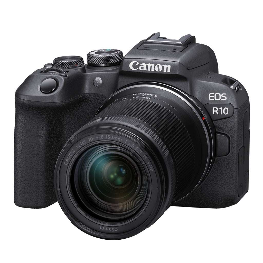 Canon EOS R10 + RF-S 18-150mm IS STM MILC 24,2 MP CMOS 6000 x 4000 Pixel Schwarz - 5331C017 - 4549292189810