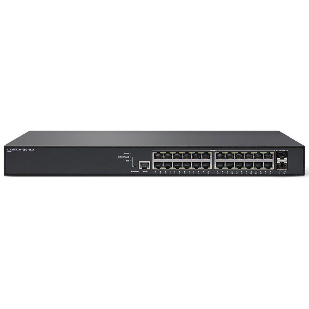 Lancom GS-3126XP - Switch - L3 Lite - managed - 24 x 10/100/1000 (PoE+) 