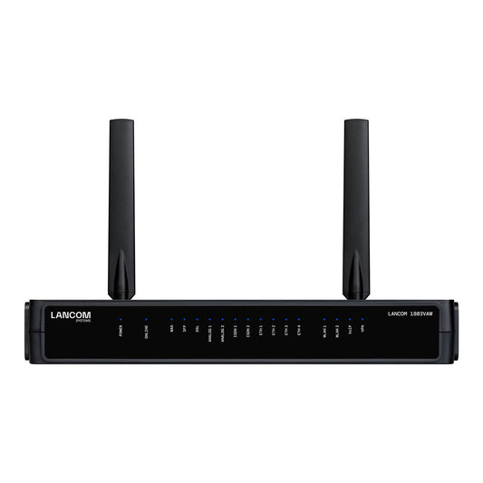 Lancom 1803VAW - - Wireless Router - - DSL-Modem 4-Port-Switch - 62154 - 4044144621543 - Brocon Shop