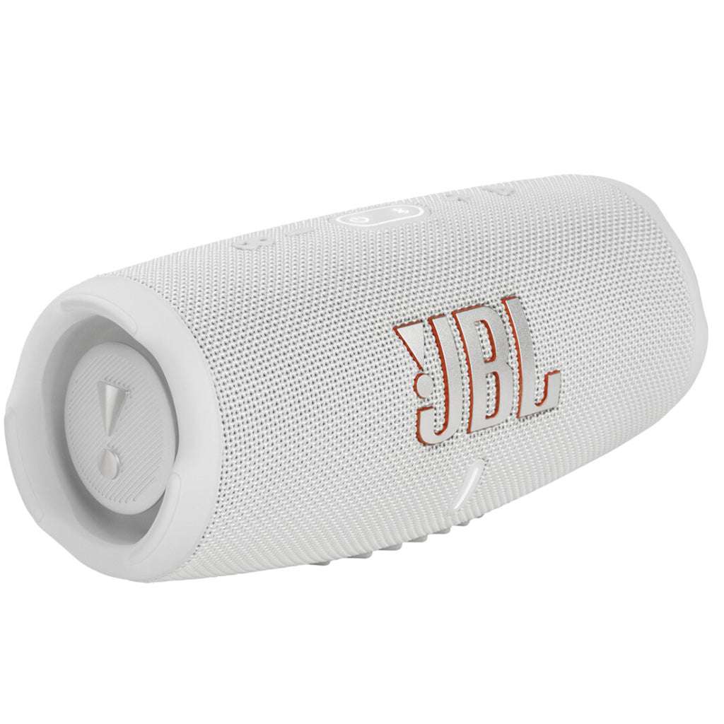 JBL CHARGE 5 Tragbarer Stereo-Lautsprecher Weiß 30 W - JBLCHARGE5WHT - 6925281988158