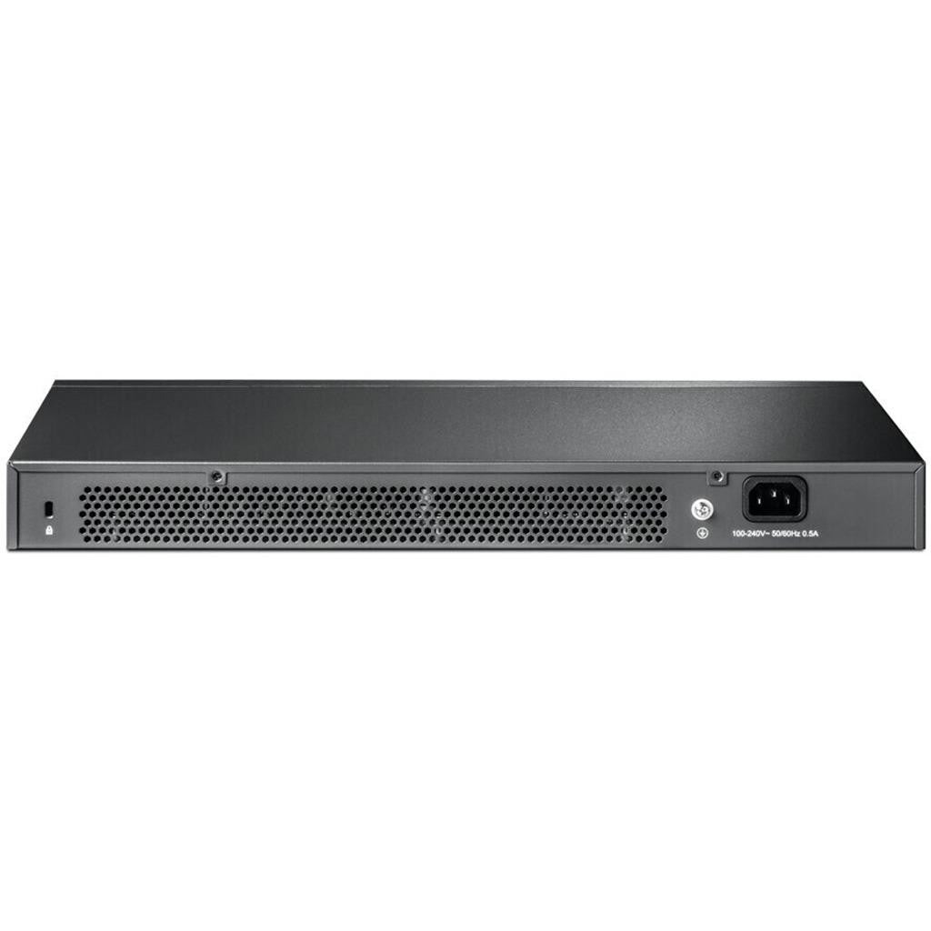 TP-LINK JetStream 24-Port Gigabit L2 Managed Switch mit 4 SFP-Slots - Managed - L2/L3 - Gigabit Ethernet (10/100/1000) - Rack-Einbau - 1U