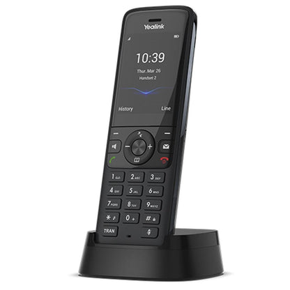 Yealink W78H - IP-Telefon - Schwarz - Kabelloses Mobilteil - Tisch/Bank - 50 m - 300 m