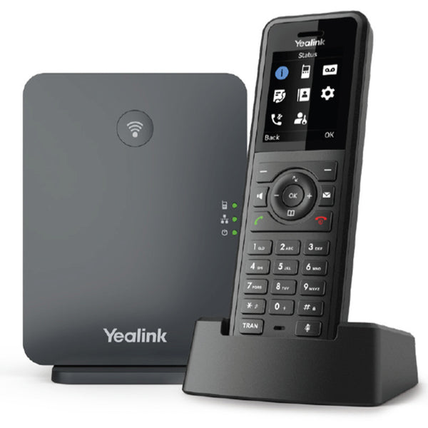 Yealink W77P IP-Telefon Schwarz TFT - 1302027 - 6938818310278
