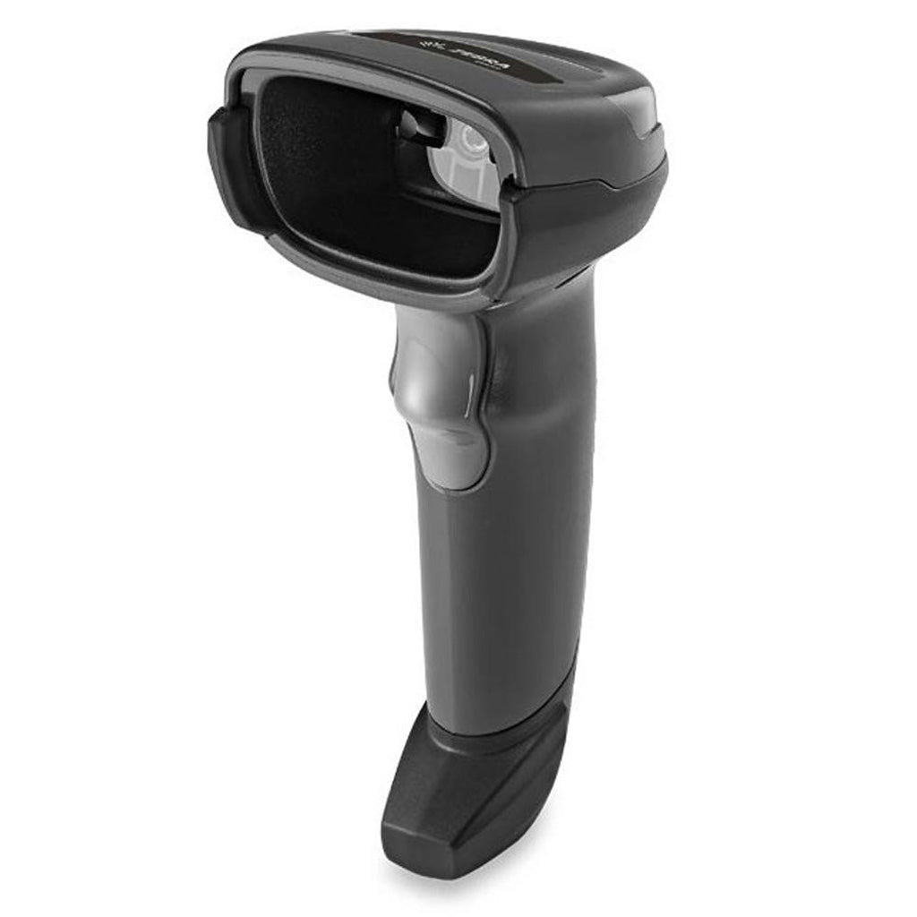 Zebra DS2208 Barcode Scanner in Twilight Black with ergonomic handle and scanning window.