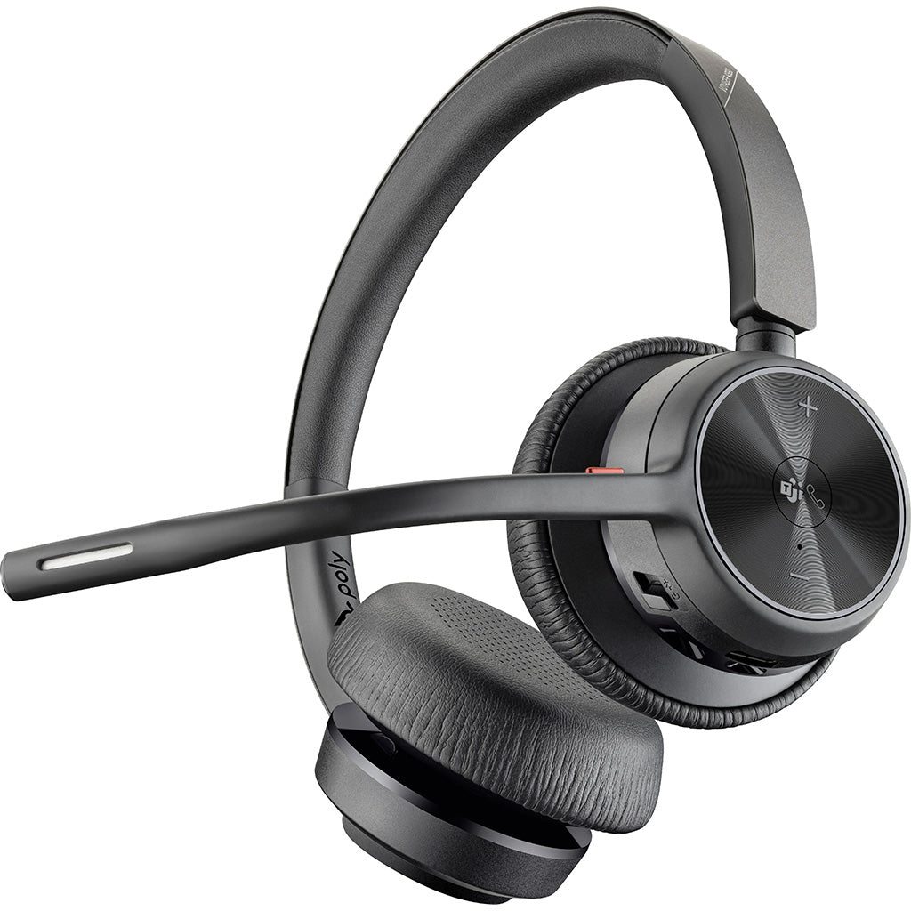 POLY Voyager 4320 USB-C Headset +BT700 Dongle, für Microsoft Teams zertifiziert - 77Z30AA - 0197029611604 - Brocon Shop