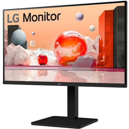 LG 27BA560-B Monitor 27 Zoll mit Full HD 1920x1080, IPS Panel und HDMI-Anschluss, schwarzes Design