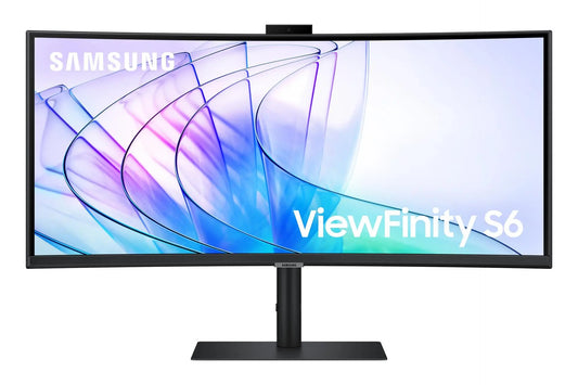 Samsung ViewFinity S6 S34C652VAU 34" LED-Monitor Damaged Box - Curved Display with Integrated Features