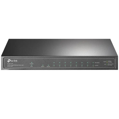 TP-LINK TL-SG1210P - Unmanaged - Gigabit Ethernet (10/100/1000) - Power over Ethernet (PoE) - Wandmontage