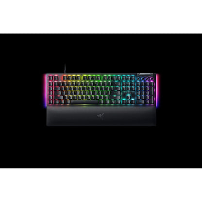 Razer BlackWidow V4 - Kabelgebunden - USB - Mechanischer Switch - QWERTY - RGB-LED - Schwarz
