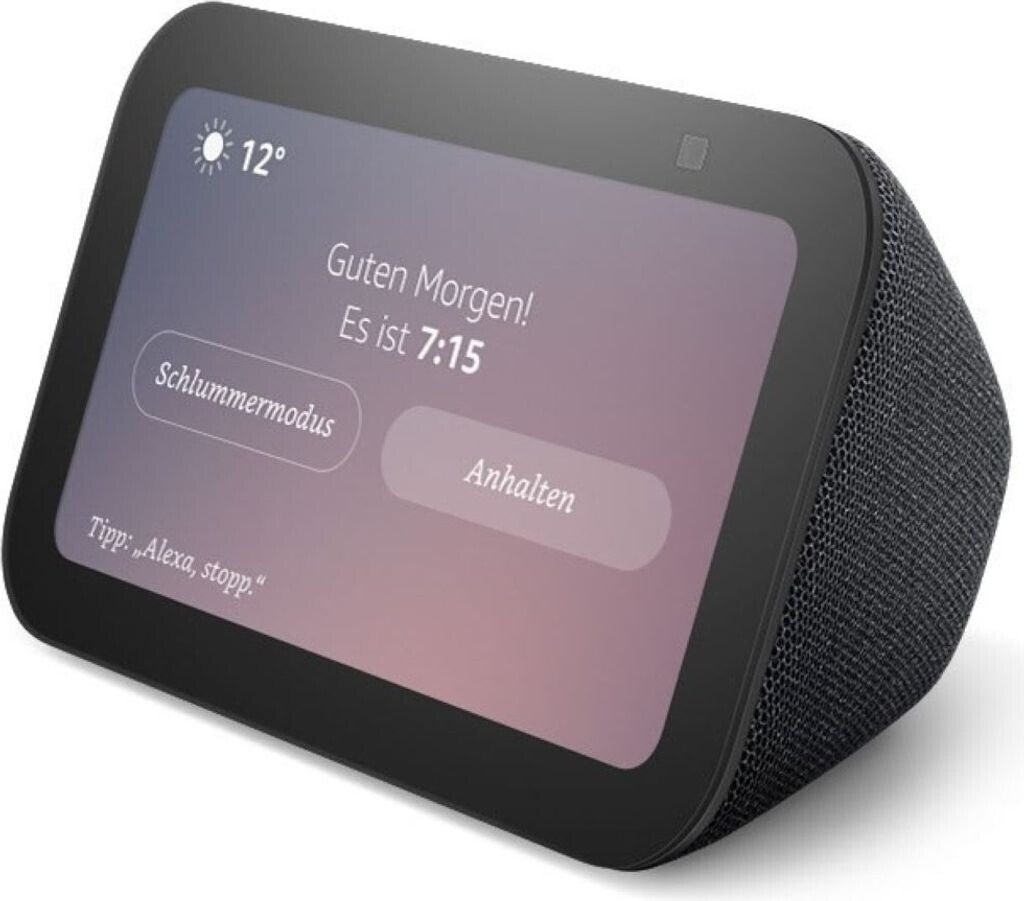 Amazon Echo Show 5 (3 gen.) - Amazon Alexa - Rechteck - Schwarz - Android - Fire OS - iOS - 14 cm (5.5") - MediaTek