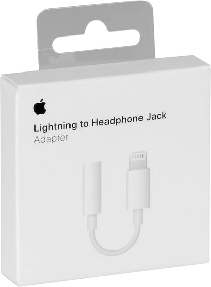 Apple Lightning to 3.5 mm Headphone Jack Adapter - Lightning auf Kopfhörerstecker Adapter - Mini-Stecker (W) bis Lightning (M)