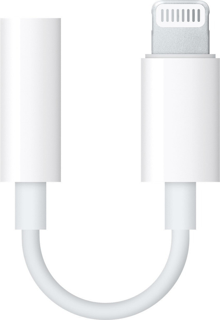 Apple Lightning to 3.5 mm Headphone Jack Adapter - Lightning auf Kopfhörerstecker Adapter - Mini-Stecker (W) bis Lightning (M)