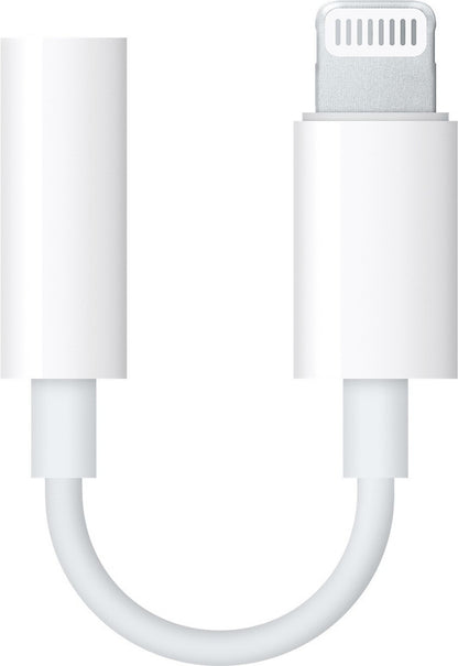 Apple Lightning to 3.5 mm Headphone Jack Adapter - Lightning auf Kopfhörerstecker Adapter - Mini-Stecker (W) bis Lightning (M)