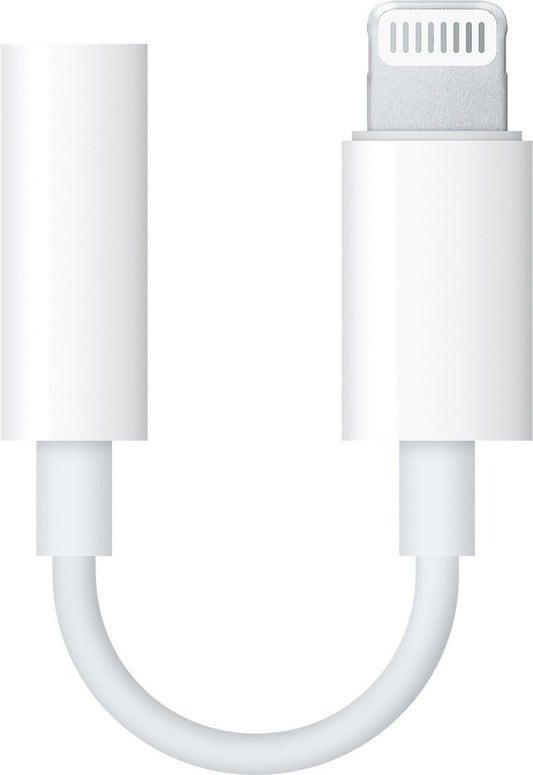 Apple Lightning to 3.5 mm Headphone Jack Adapter - Lightning auf Kopfhörerstecker Adapter - Mini-Stecker (W) bis Lightning (M)