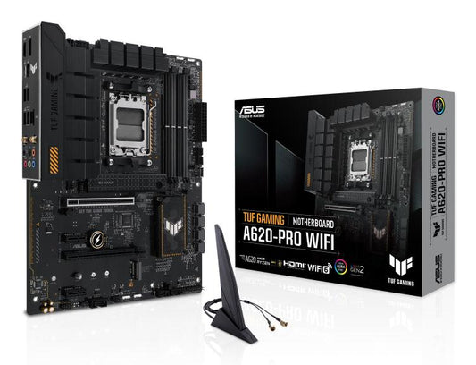 ASUS TUF Gaming A620M-PRO WiFi Mainboard Sockel AMD A620