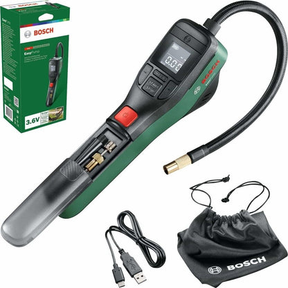 Bosch 0.603.947.000 - Fahrrad - Auto - Schlauchboote - 10 bar - 10 l/min - Schwarz - Grün - Rot - 150 - 150 Psi - USB Typ-C