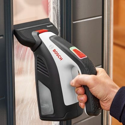 Bosch GlassVAC - Schwarz - Rot - Silber - 0,1 l - 35 m² - Lithium-Ion (Li-Ion) - 3,6 V - 2,17 h