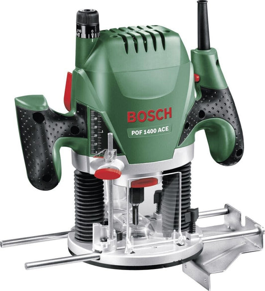 Bosch Oberfräse POF 1400 ACE (1.400 Watt, im Koffer)