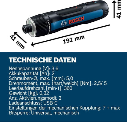 Bosch Go Professional Akku-Schrauber