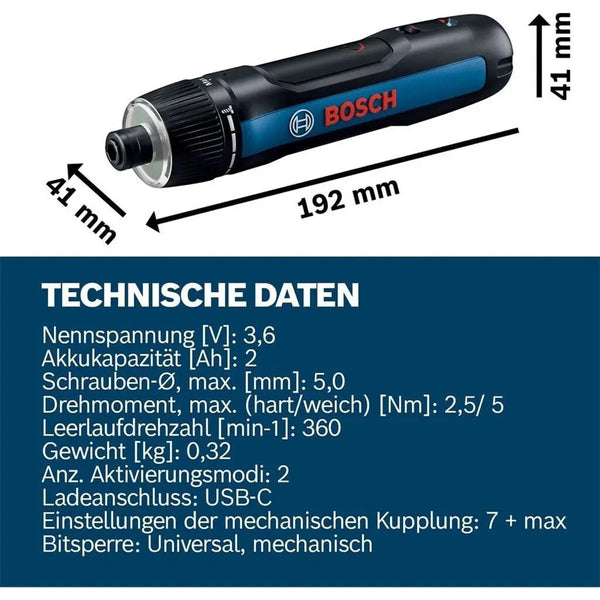 Bosch Go Professional Akku-Schrauber