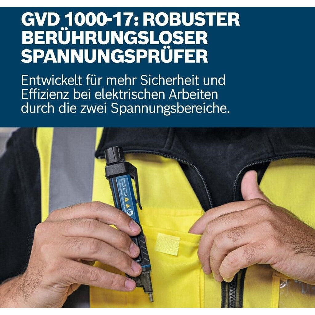 Bosch Spannungsprüfer GVD 1000-17 Kat. A