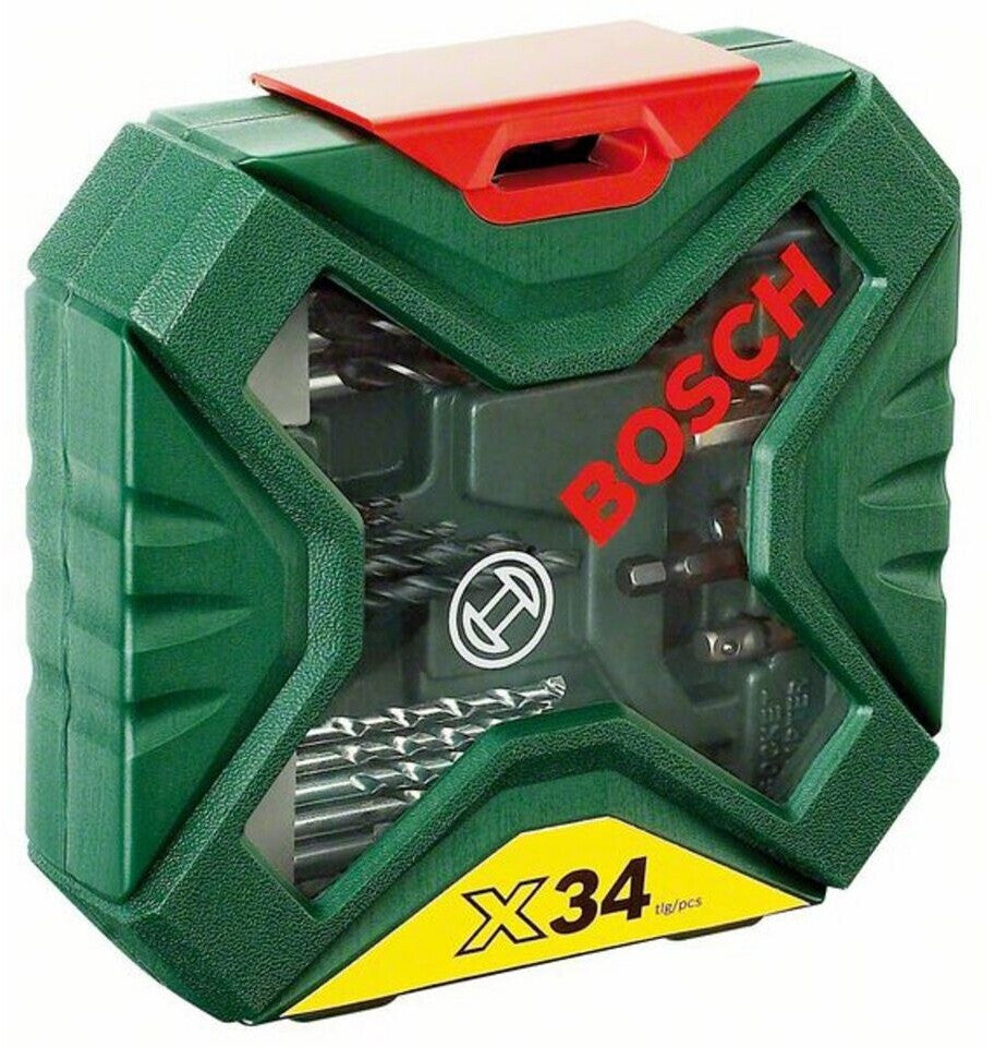 Bosch X-Line Classic - Schraubendreher- und Bohreinsatzset - für Holz, Metall, Mauerwerk