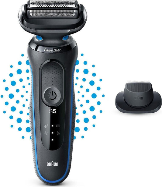 Braun Series 5 51-B1200S - Folienschaber - Blau - Tasten - LED - Akku - Lithium-Ion (Li-Ion)